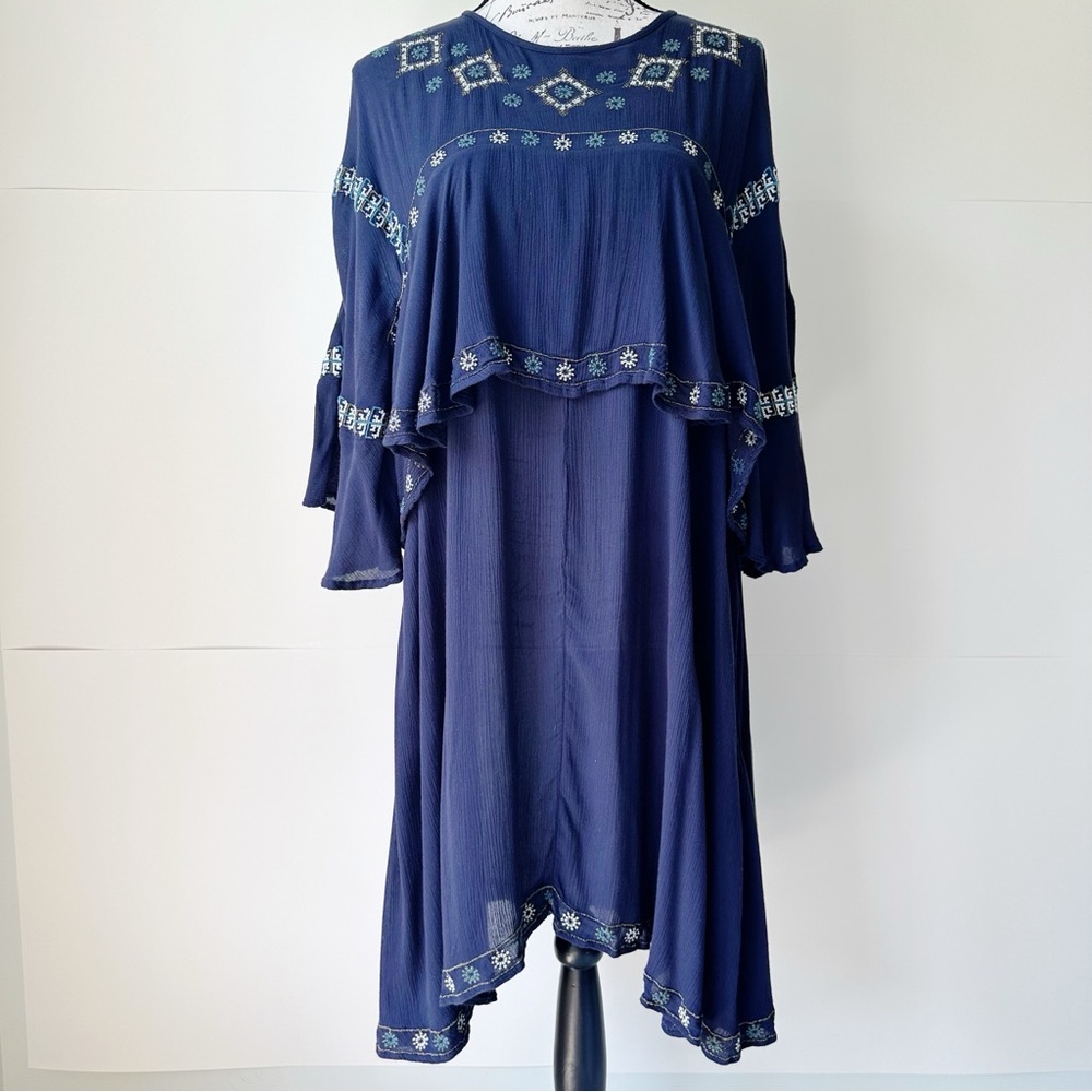 Summer cool navy dress L
